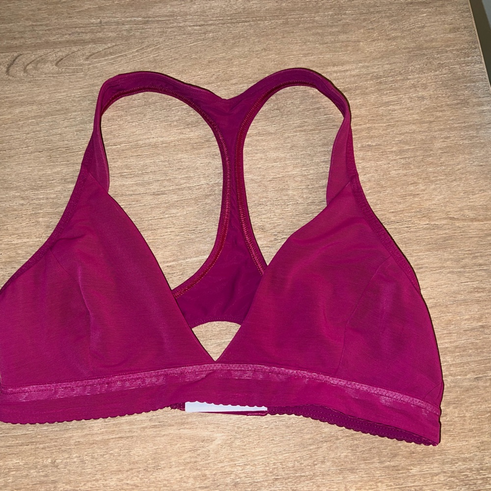 Lululemon Racerback Bralette in Magenta